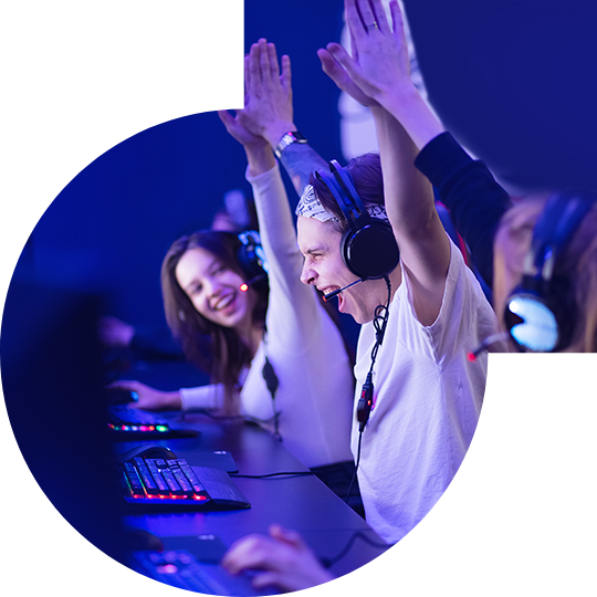 金百利獨家雙向驅動技術<br>讓電競玩家盡情享受極致高速快感